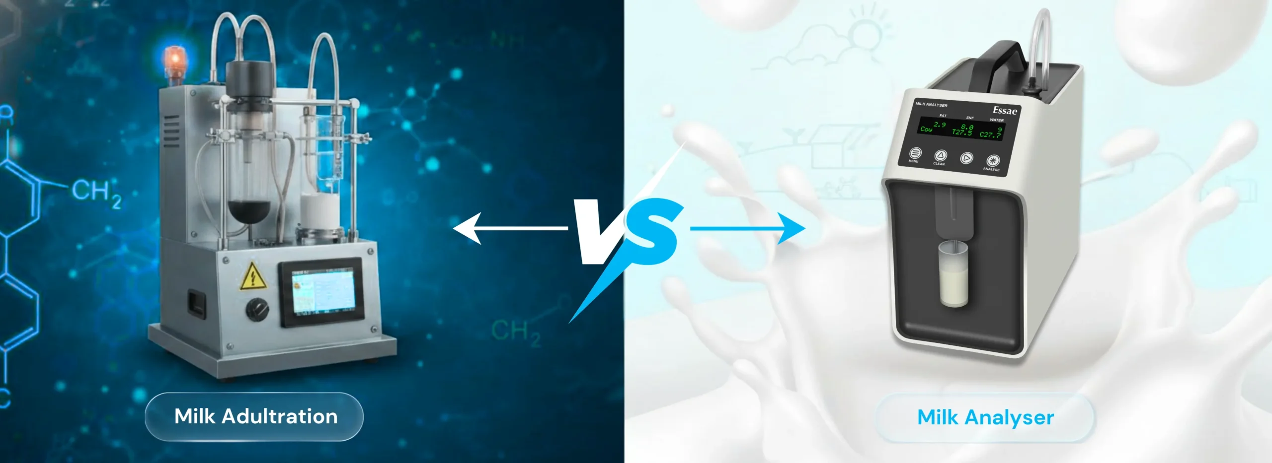 Adulteration milk analyser vs milk analyser Key differences explained