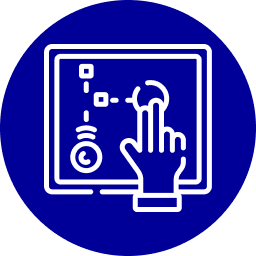 Touchscreen interface for quick operations